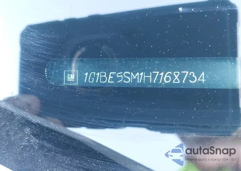 2017 Chevrolet Cruze Lt Auto from USA, damaged, VIN 1G1BE5SM1H7168734